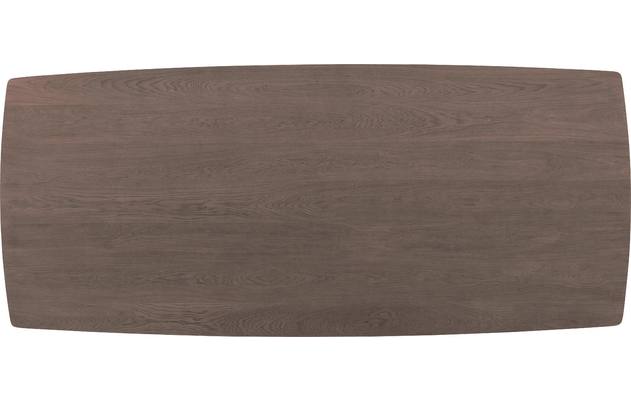 Goossens excellent eettafel uniek donker bruin eiken - 8221585-06