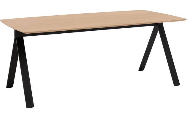 Goossens excellent eettafel uniek blank eiken - 8221625-01
