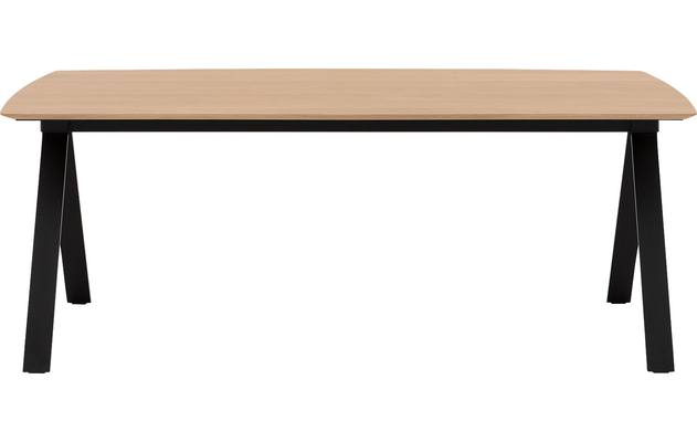Goossens excellent eettafel uniek blank eiken - 8221625-02