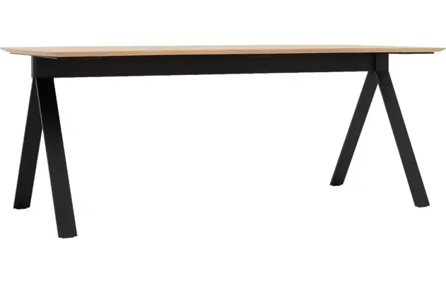 Goossens excellent eettafel uniek blank eiken - 8221625-04