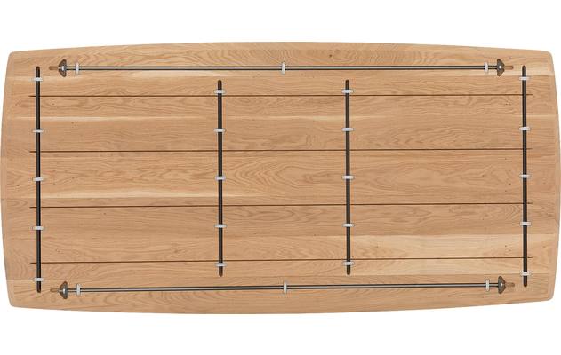 Goossens excellent eettafel uniek blank eiken - 8221625-09