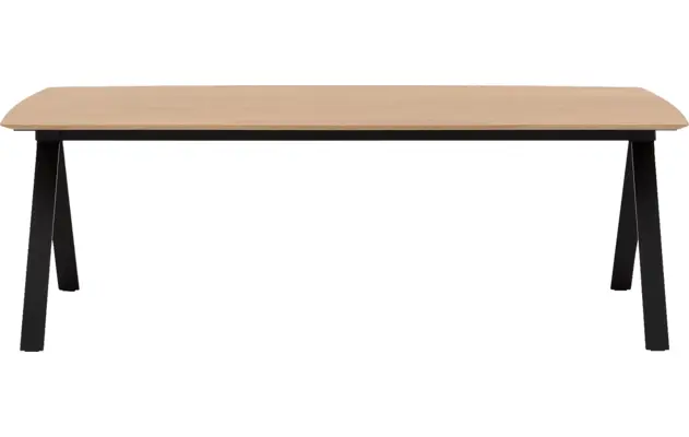 Goossens excellent eettafel uniek blank eiken - 8221627-02
