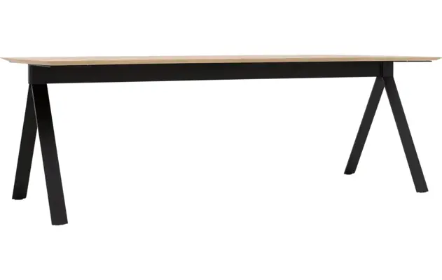 Goossens excellent eettafel uniek blank eiken - 8221627-04