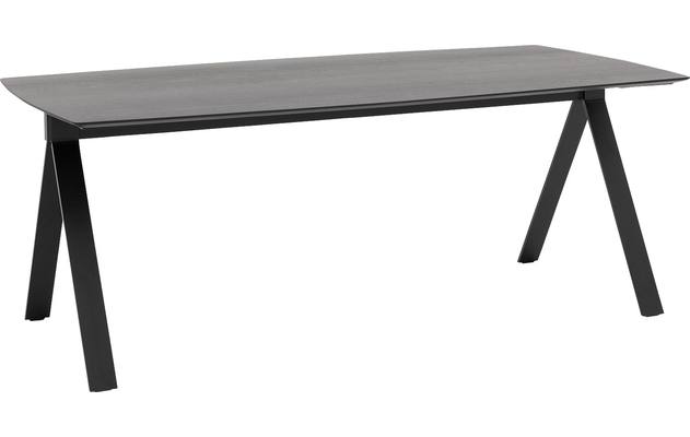 Goossens excellent eettafel uniek zwart eiken - 8221638-01