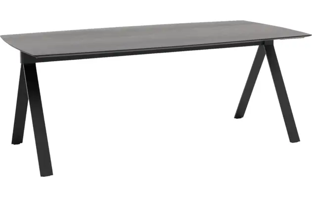 Goossens excellent eettafel uniek zwart eiken - 8221638-01