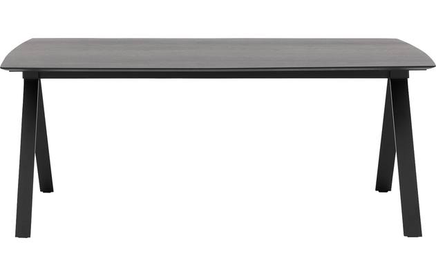 Goossens excellent eettafel uniek zwart eiken - 8221638-02