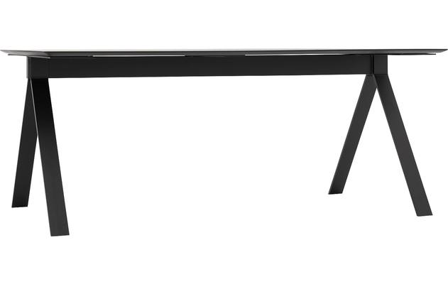 Goossens excellent eettafel uniek zwart eiken - 8221638-04
