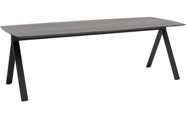 Goossens excellent eettafel uniek zwart eiken - 8221639-01