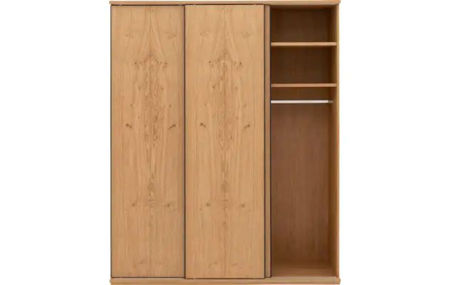 Goossens excellent kledingkast wood blank eiken - 8221796-03