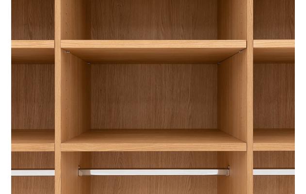 Goossens excellent kledingkast wood blank eiken - 8221796-12