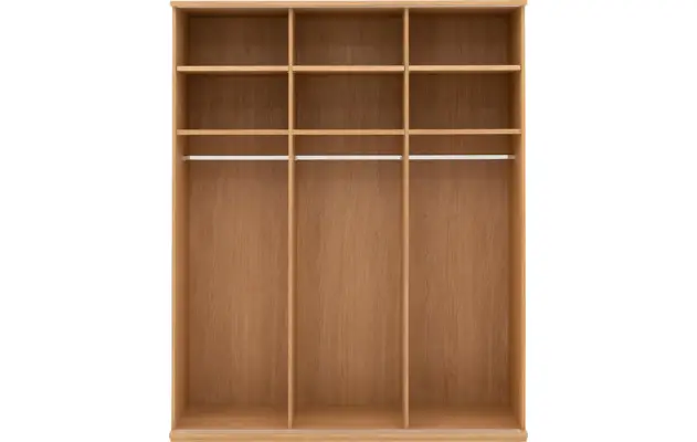 Goossens excellent kledingkast wood blank eiken - 8221796-13