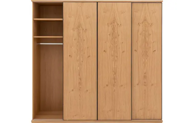 Goossens excellent kledingkast wood blank eiken - 8221797-04