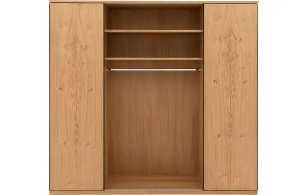 Goossens excellent kledingkast wood blank eiken - 8221797-05