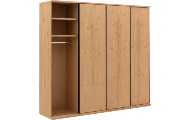 Goossens excellent kledingkast wood blank eiken - 8221797-09