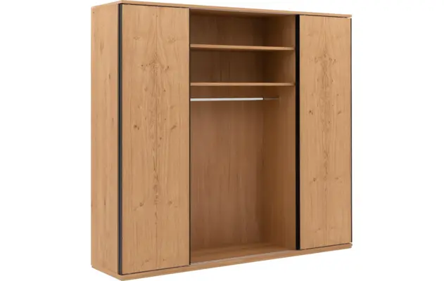 Goossens excellent kledingkast wood blank eiken - 8221797-10