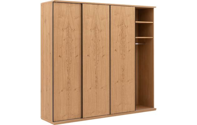 Goossens excellent kledingkast wood blank eiken - 8221797-11