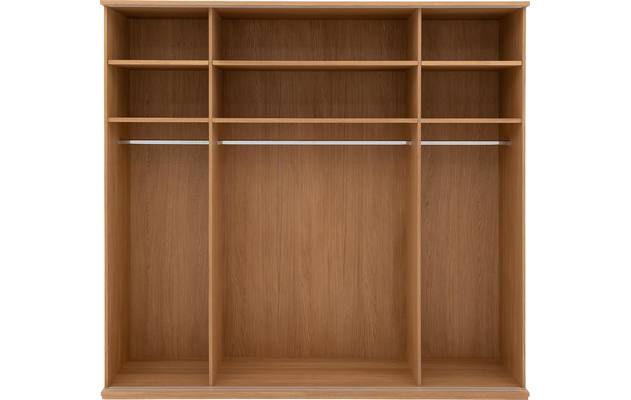 Goossens excellent kledingkast wood blank eiken - 8221797-13