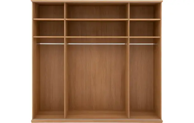 Goossens excellent kledingkast wood blank eiken - 8221797-13