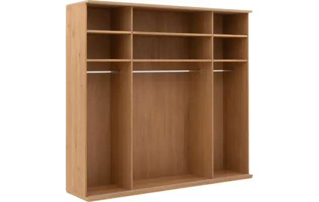 Goossens excellent kledingkast wood blank eiken - 8221797-14