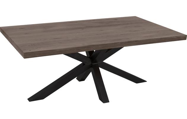 Goossens eettafel blend donker bruin eiken - 8221871-03