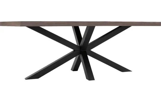 Goossens eettafel blend donker bruin eiken - 8221871-04