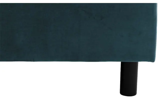 Goossens basic boxspring compleet gusta groen stof - 8221898-06