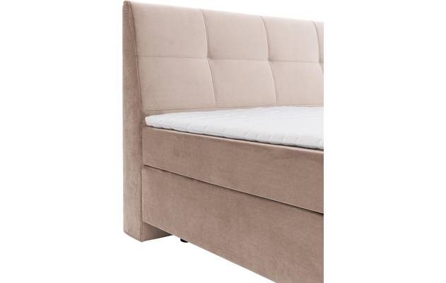 Goossens basic boxspring compleet gusta beige stof - 8221899-04