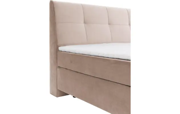 Goossens basic boxspring compleet gusta beige stof - 8221899-04