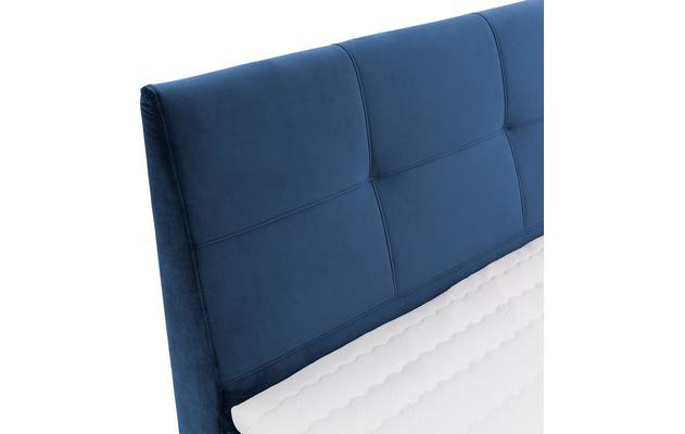Goossens basic boxspring compleet gusta blauw stof - 8221900-05