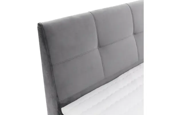 Goossens basic boxspring compleet gusta grijs stof - 8221901-05