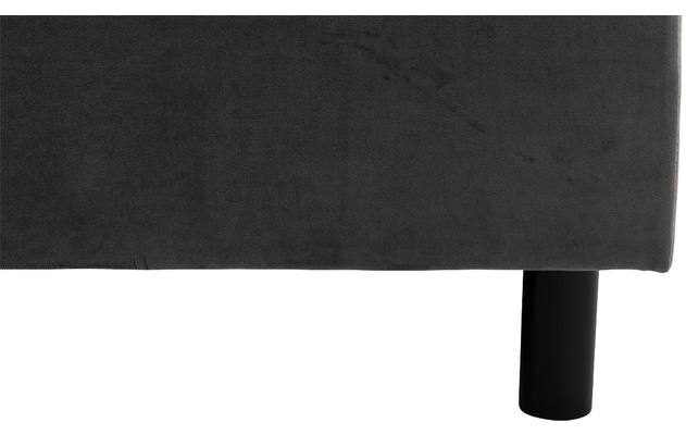 Goossens basic boxspring compleet gusta grijs stof - 8221902-06