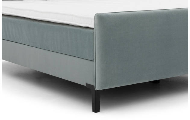 Goossens boxspring compleet avance go compleet groen stof - 8221959-06