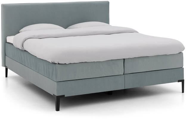 Goossens boxspring compleet avance go compleet groen stof - 8221959-10