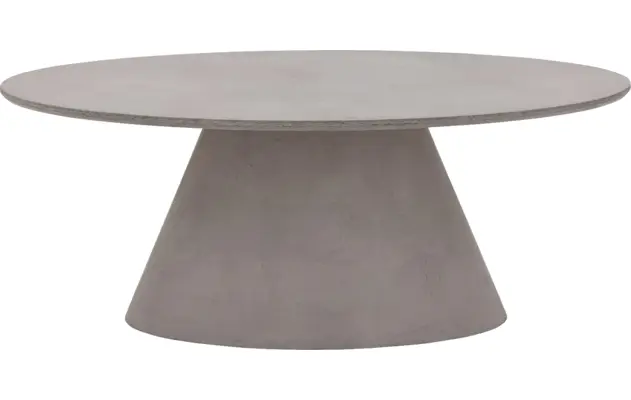 Goossens eettafel stone grijs beton - 8221980-02