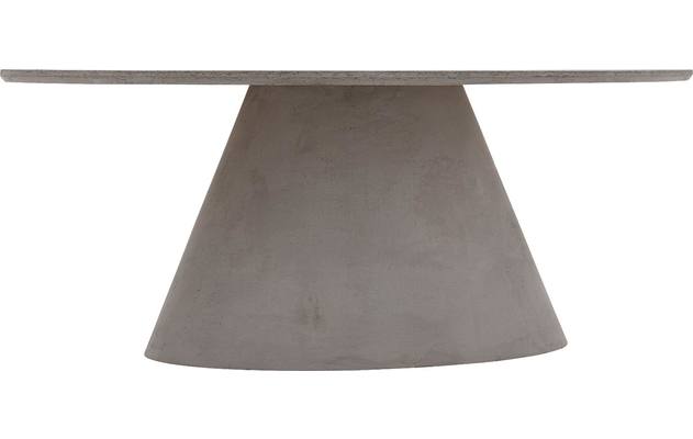 Goossens eettafel stone grijs beton - 8221980-04