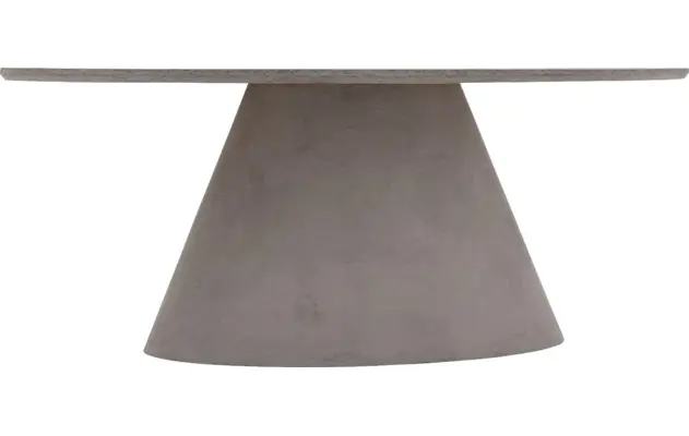 Goossens eettafel stone grijs beton - 8221980-04