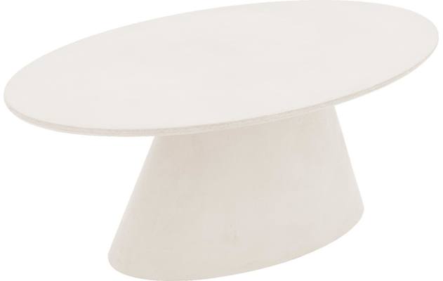 Goossens eettafel stone wit beton - 8221984-03