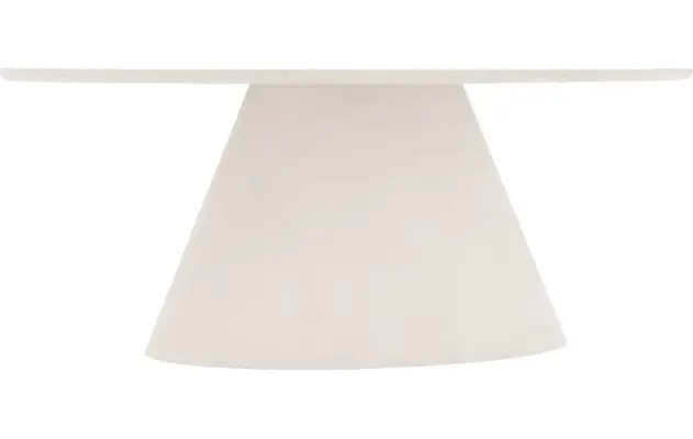 Goossens eettafel stone wit beton - 8221984-04