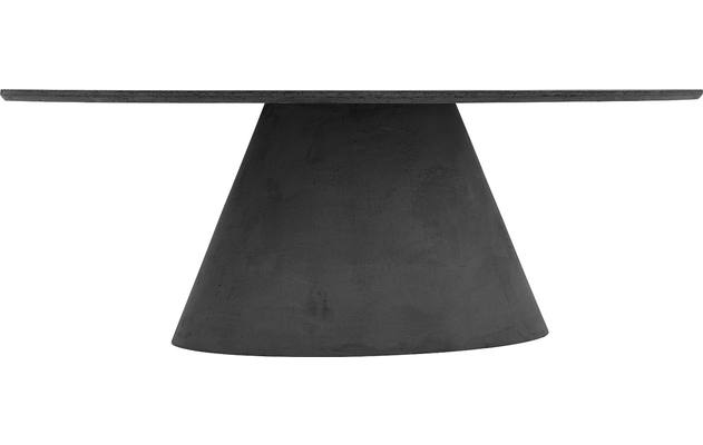 Goossens eettafel stone grijs beton - 8221994-04