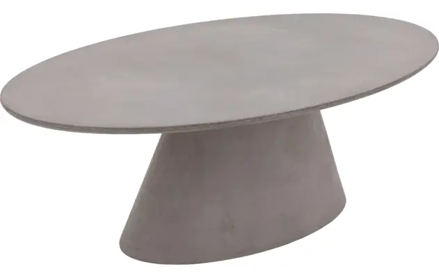 Goossens eettafel stone grijs beton - 8221996-03