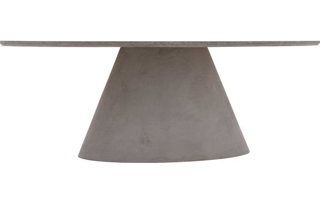 Goossens eettafel stone grijs beton - 8221996-04