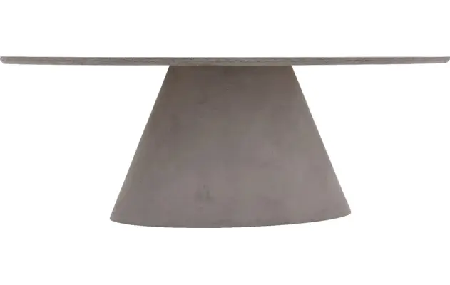 Goossens eettafel stone grijs beton - 8221996-04