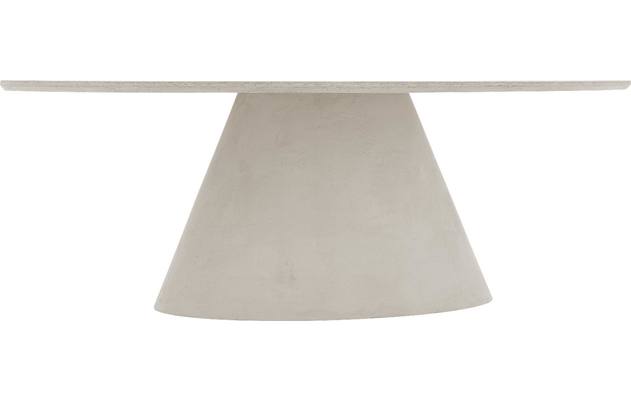 Goossens eettafel stone grijs beton - 8221998-04