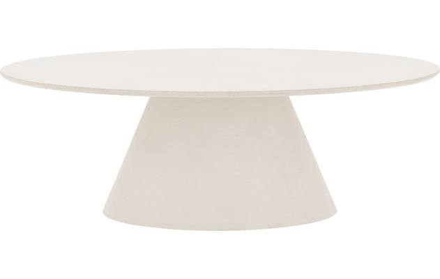 Goossens eettafel stone wit beton - 8222000-02