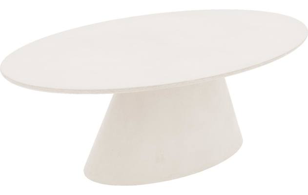 Goossens eettafel stone wit beton - 8222000-03
