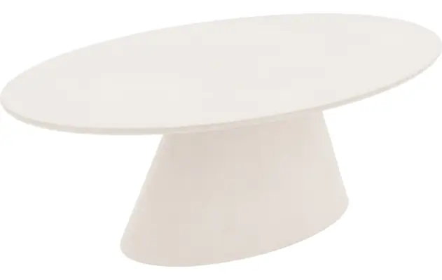 Goossens eettafel stone wit beton - 8222000-03