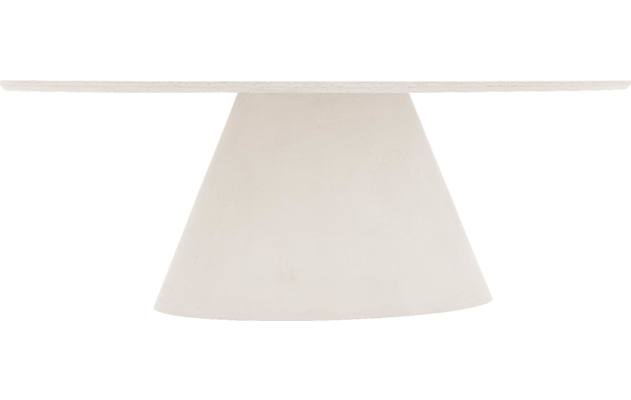 Goossens eettafel stone wit beton - 8222000-04