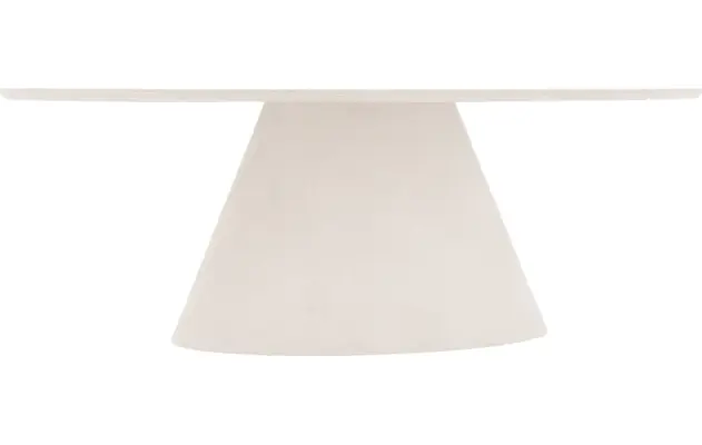 Goossens eettafel stone wit beton - 8222000-04
