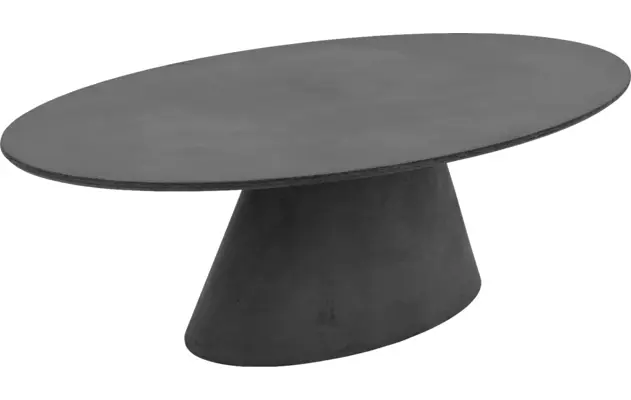 Goossens eettafel stone grijs beton - 8222003-03