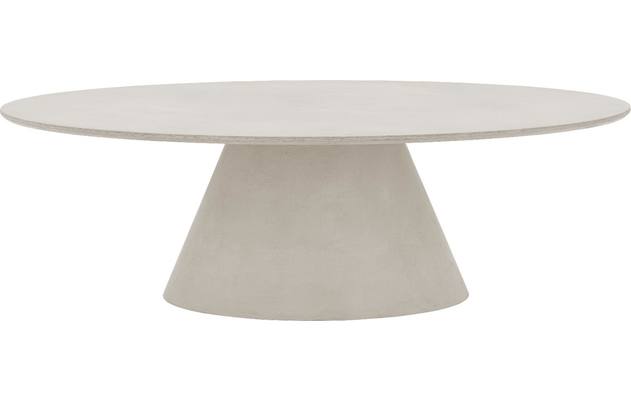 Goossens eettafel stone grijs beton - 8222007-02